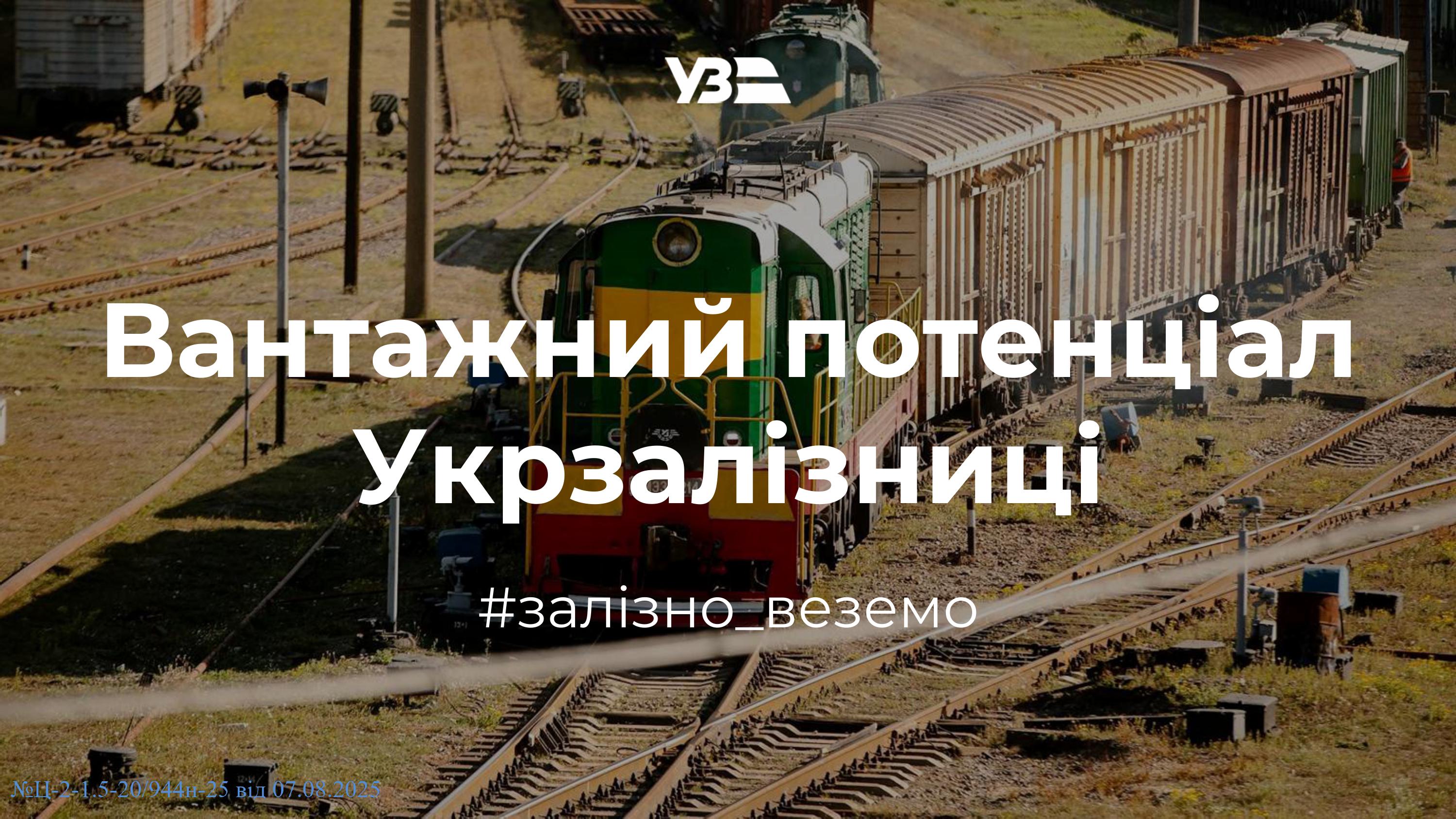 2025 08 06 Вантажний потенціал Укрзалізниці 1 изображения 0